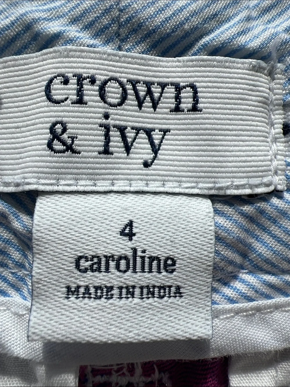 ☀️🍉🌻Crown & Ivy Multi-Color Plaid Women’s Shorts - Picture 5 of 5